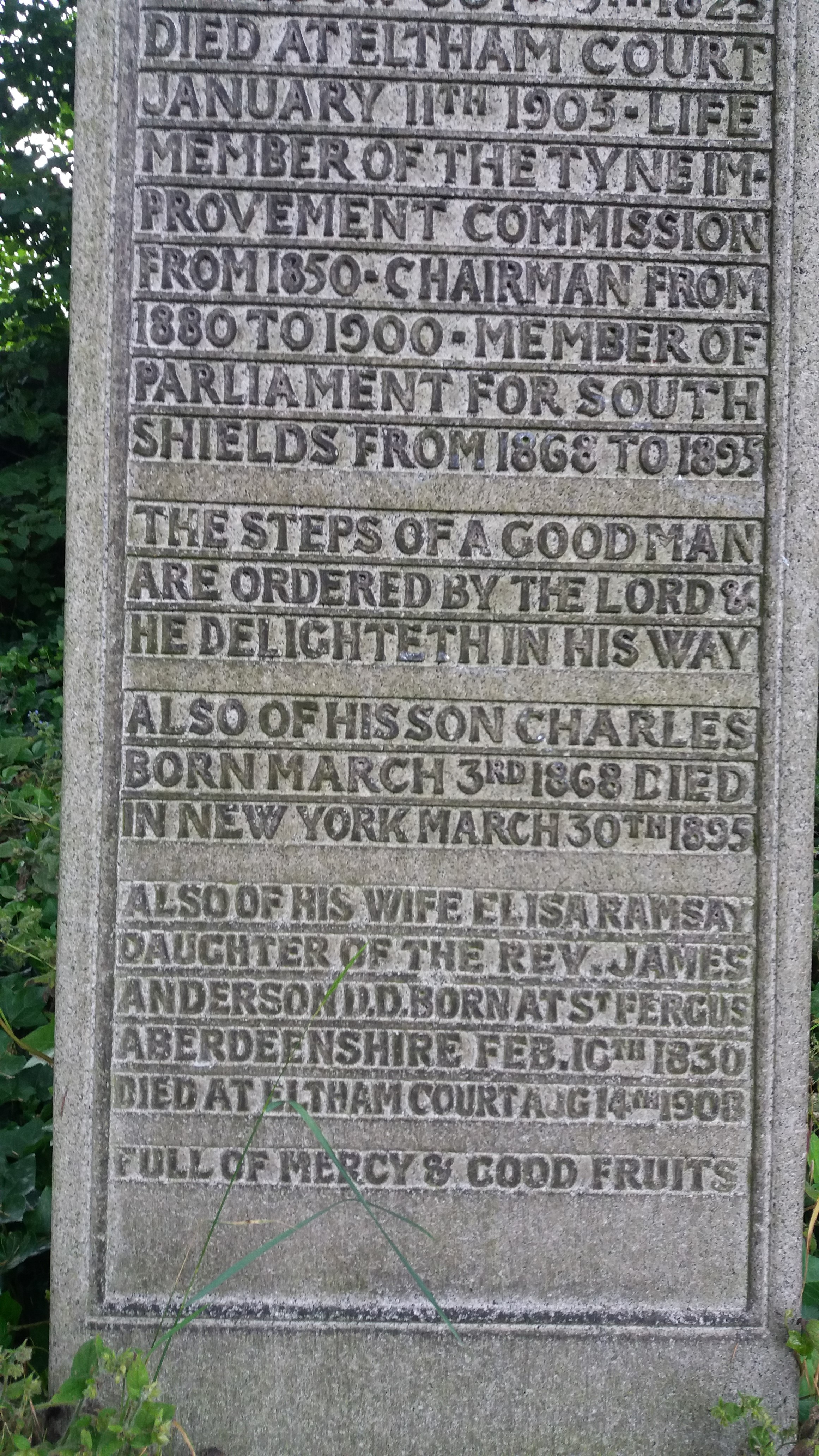 headstone inscription 2